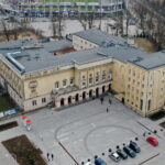 04.03.2019 Kielce. Widok na Wojewódzki Dom Kultury. WDK / Jarosław Kubalski / Radio Kielce