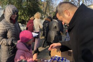 01.11. 2019. Sandomierz. Kwesta na półmetku / Grażyna-Szlęzak-Wójcik