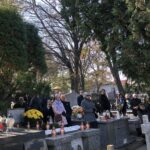 01.11.2019. Sandomierz. Msza na cmentarzu katedralnym / Grażyna-Szlęzak-Wójcik / Radio Kielce