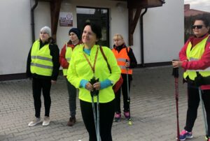 03.11.2019 Chwałki. Jesienny Rajd Nordic Walking / Grażyna Szlęzak-Wójcik / Radio Kielce