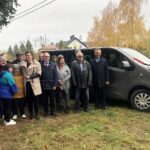 05.11.2019 Krzcin. Przekazanie busa dla Środowiskowego Domu Samopomocy / Grażyna Szlęzak-Wójcik / Radio Kielce