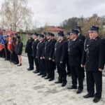 08.11.2019 Złota. Przekazanie nowego wozu dla OSP w Złotej / Grażyna Szlęzak-Wójcik / Radio Kielce