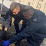 09.11.2019. Sandomierz. Miejska winnica przy Bramie Opatowskiej / Grażyna Szlęzak-Wójcik / Radio Kielce