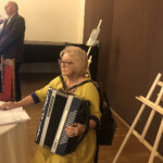 14.11.2019. Sandomierz. Zamek Królewski. Obchody Dnia Seniora. Na zdjęciu Teatr bez Matryki / Grażyna Szlęzak-Wójcik / Radio Kielce