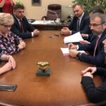 21.11.2019 Sandomierz. Podpisanie porozumienia pomiędzy Szpitalem Specjalistycznym w Sandomierzu, a Zakładem Doskonalenia Zawodowego w Kielcach odnośnie wykonywania bezpłatnej kolonoskopii. / Grażyna Szlęzak-Wójcik / Radio Kielce