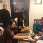 23.11.2019 Sandomierz. Warsztaty pisania ikon / Grażyna Szlęzak-Wójcik / Radio Kielce