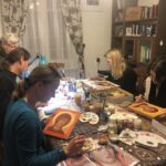 23.11.2019 Sandomierz. Warsztaty pisania ikon / Grażyna Szlęzak-Wójcik / Radio Kielce