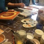 23.11.2019 Sandomierz. Warsztaty pisania ikon / Grażyna Szlęzak-Wójcik / Radio Kielce