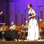 06.11.2019 Kielce. Filharmonia Świętokrzyska. Koncert patriotyczny „Hej, Orle Biały...” w wykonaniu Orkiestry Reprezentacyjnej Straży Granicznej z Nowego Sącza. Monika Korybalska / Jarosław Kubalski / Radio Kielce