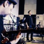 30.11.2019 Radio Kielce. Studio GRAM. Koncert zespołu Mafia w składzie: Michał Ostrowski - śpiew i skrzypce, Tomasz Joseph Bracichowicz - instrumenty klawiszowe, Paweł Poros - gitara, Paweł Lesiak - gitara basowa i Michał Stachurski - perkusja / Jarosław Kubalski / Radio Kielce