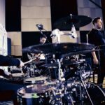 30.11.2019 Radio Kielce. Studio GRAM. Koncert zespołu Mafia w składzie: Michał Ostrowski - śpiew i skrzypce, Tomasz Joseph Bracichowicz - instrumenty klawiszowe, Paweł Poros - gitara, Paweł Lesiak - gitara basowa i Michał Stachurski - perkusja / Jarosław Kubalski / Radio Kielce