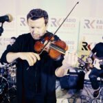 30.11.2019 Radio Kielce. Studio GRAM. Koncert zespołu Mafia w składzie: Michał Ostrowski - śpiew i skrzypce, Tomasz Joseph Bracichowicz - instrumenty klawiszowe, Paweł Poros - gitara, Paweł Lesiak - gitara basowa i Michał Stachurski - perkusja / Jarosław Kubalski / Radio Kielce