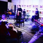 30.11.2019 Radio Kielce. Studio GRAM. Koncert zespołu Mafia w składzie: Michał Ostrowski - śpiew i skrzypce, Tomasz Joseph Bracichowicz - instrumenty klawiszowe, Paweł Poros - gitara, Paweł Lesiak - gitara basowa i Michał Stachurski - perkusja / Jarosław Kubalski / Radio Kielce