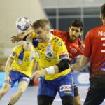 02.11.2019 Kielce. Piłka ręczna. Liga Mistrzów. Mecz PGE Vive Kielce - Telekom Veszprem. Krzysztof Lijewski / Jarosław Kubalski / Radio Kielce