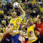 02.11.2019 Kielce. Piłka ręczna. Liga Mistrzów. Mecz PGE Vive Kielce - Telekom Veszprem. Krzysztof Lijewski / Jarosław Kubalski / Radio Kielce