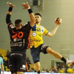 05.11.2019 Kielce. Piłka ręczna mężczyzn. Mecz PGE Vive Kielce - Zagłębie Lubin. Alex Dujszebajew / Jarosław Kubalski / Radio Kielce