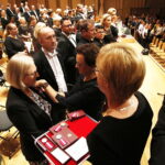 08.11.2019 Kielce. Filharmonia Świętokrzyska. "Widma" - kantata w oparciu o część II "Dziadów". Wcześniej wojewoda Agata Wojtyszek wręczyła medale za długoletnia służbę dla pracowników Filharmonii / Jarosław Kubalski / Radio Kielce