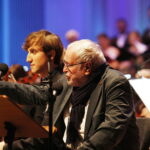 08.11.2019 Kielce. Filharmonia Świętokrzyska. "Widma" - kantata w oparciu o część II "Dziadów". Paweł Janyst i Jan Nowicki / Jarosław Kubalski / Radio Kielce