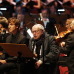 08.11.2019 Kielce. Filharmonia Świętokrzyska. "Widma" - kantata w oparciu o część II "Dziadów". Paweł Janyst i Jan Nowicki / Jarosław Kubalski / Radio Kielce