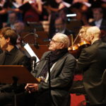 08.11.2019 Kielce. Filharmonia Świętokrzyska. "Widma" - kantata w oparciu o część II "Dziadów". Paweł Janyst i Jan Nowicki / Jarosław Kubalski / Radio Kielce