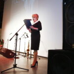 08.11.2019 Kielce. WDK. Odznaczenia "Świadek Historii". Dorota Koczwańska-Kalita - prezes kieleckiej delegatury IPN / Jarosław Kubalski / Radio Kielce