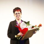 08.11.2019 Kielce. WDK. Odznaczenia "Świadek Historii". Jolanta Kulińska - wiceprezes Stowarzyszenia Kielecka Rodzina Katyńska / Jarosław Kubalski / Radio Kielce