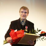 08.11.2019 Kielce. WDK. Odznaczenia "Świadek Historii". Janusz Baster - zajmujący się popularyzowaniem wiedzy o konspiracji w czasach okupacji hitlerowskiej / Jarosław Kubalski / Radio Kielce