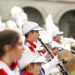 11.11.2019 Kielce. Święto Niepodległości. Wspólne śpiewanie hymnu przed Muzeum Narodowym / Jarosław Kubalski / Radio Kielce