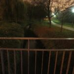 15.11.2019 Kielce. Ścieżki wzdłuż Silnicy pomiędzy ulicami IX Wieków Kielc a Jesionową nocą / Jarosław Kubalski / Radio Kielce