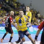 16.11.2019 Kielce. Piłka Ręczna Liga Mistrzów. Mecz PGE Vive Kielce - Vardar Skopje. Igor Karaćić / Jarosław Kubalski / Radio Kielce
