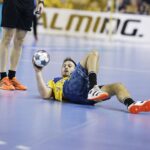 16.11.2019 Kielce. Piłka Ręczna Liga Mistrzów. Mecz PGE Vive Kielce - Vardar Skopje. Igor Karaćić / Jarosław Kubalski / Radio Kielce