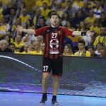 16.11.2019 Kielce. Piłka Ręczna Liga Mistrzów. Mecz PGE Vive Kielce - Vardar Skopje. Ivan Cupić / Jarosław Kubalski / Radio Kielce