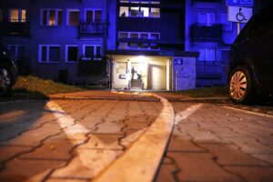 16.11.2019 Kielce. Straż pożarna. Zgłoszono zadymienie w bloku przy Chopina / Jarosław Kubalski