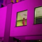 17.11.2019 Kielce. Światowy Dzień Wcześniaka. Wojewódzki Szpital Zespolony podświetlony został z tej okazji na fioletowo / Jarosław Kubalski / Radio Kielce