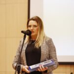 18.11.2019 Kielce. 10-lecie Ośrodka Rehabilitacyjno-Edukacyjno-Wychowawczego imienia Marii Majewskiej w Kielcach. Wiceprzewodnicząca rady miasta Joanna Winiarska / Jarosław Kubalski / Radio Kielce