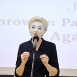 18.11.2019 Kielce. 10-lecie Ośrodka Rehabilitacyjno-Edukacyjno-Wychowawczego imienia Marii Majewskiej w Kielcach. Małżonka Prezydenta RP Agata Kornhauser-Duda / Jarosław Kubalski / Radio Kielce