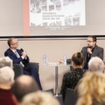 21.11.2019 Kielce. Przystanek Historia IPN. Spotkanie z cyklu „Kłopoty z historią” - „Transformacja organów bezpieczeństwa państwa 1989-1990. Koniec imperium MSW”. Dr Bartłomiej Zapała i dr Tomasz Kozłowski / Jarosław Kubalski / Radio Kielce