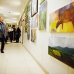 30.11.2019 Kielce. Liceum Sztuk Plastycznych. Mikołajkowa giełda prac / Jarosław Kubalski / Radio Kielce