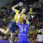 30.11.2019 Kielce. Piłka ręczna. Liga Mistrzów. Mecz PGE Vive Kielce - Mieszkow Brześć. Uladzislau Kulesh / Jarosław Kubalski / Radio Kielce