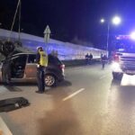 17.11.2019 Kielce. Wypadek na Alei Solidarności / Jarosław Kubalski / Radio Kielce