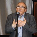 15.11.2019 Krasocin. XIII Ogólnopolski Konkurs Poetycki im. Feliksa Raka. Stanisław Nyczaj - prezes oddziału kieleckiego Związku Literatów Polskich / Krzysztof Bujnowicz / Radio Kielce