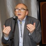 15.11.2019 Krasocin. XIII Ogólnopolski Konkurs Poetycki im. Feliksa Raka. Stanisław Nyczaj - prezes oddziału kieleckiego Związku Literatów Polskich / Krzysztof Bujnowicz / Radio Kielce