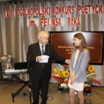 15.11.2019 Krasocin. XIII Ogólnopolski Konkurs Poetycki im. Feliksa Raka / Krzysztof Bujnowicz / Radio Kielce