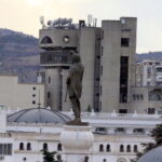 09.11.2019. Skopje. Spacer po mieście / Krzysztof Bujnowicz / Radio Kielce