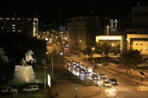 09.11.2019. Skopje. Spacer po mieście / Krzysztof Bujnowicz / Radio Kielce