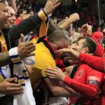 23.11.2019  Mecz Telekom Veszprem - PGE VIVE Kielce / Krzysztof Bujnowicz / Radio Kielce