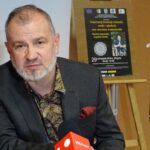 30.11.2019 Kunów. XII Kunowskie Zaduszki Muzyczne. Na zdjęciu: Mirosław Radomski - prezes Towarzystwa Przyjaciół Ziemi Kunowskiej / Emilia Sitarska / Radio Kielce