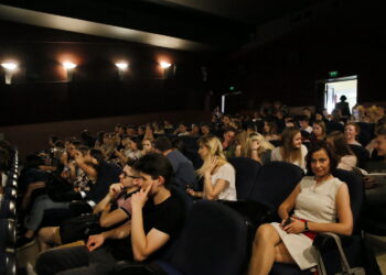 Wręczenie Sławomirowi Mazurowi statuetki "Filmowego Ziemowita" w kategorii Twórca Filmowy / Marzena Mąkosa / Radio Kielce