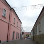 30.11.2019. Opatów. Przygotowanie świątecznych iluminacji / Emilia Sitarska / Radio Kielce