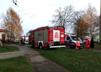 13.11.2019 Ostrowiec Świętokrzyski. Akcja służb na os. Ogrody / Emilia Sitarska / Radio Kielce